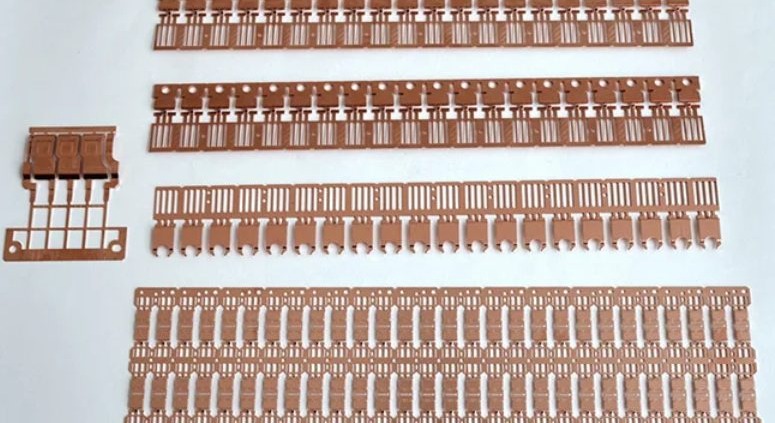Lead Frames on Chip Package